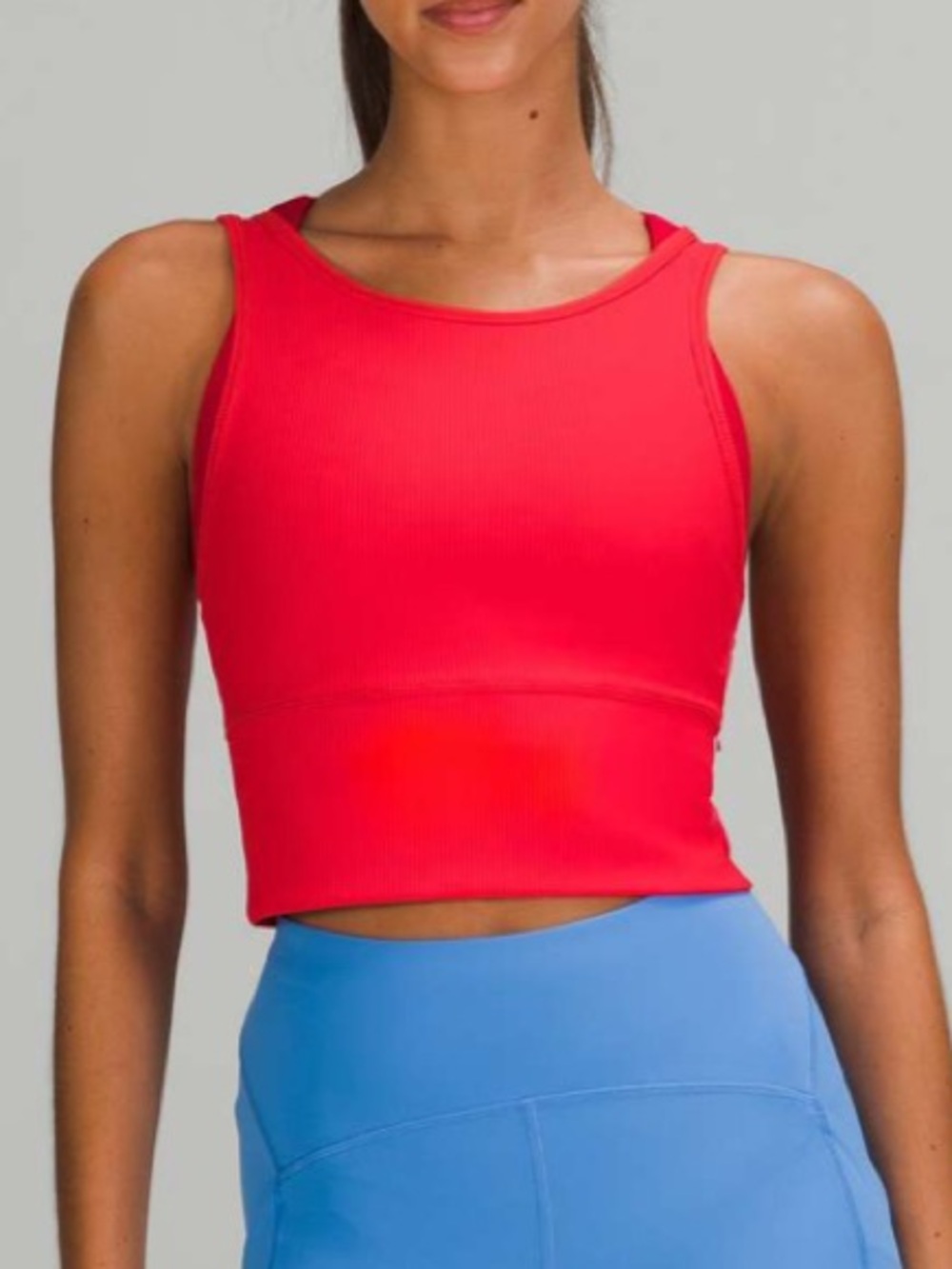 Lululemon Power Pivot Ribbed Tank Crop
Top Love Red